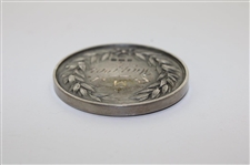 1904 St. Leonards And East Sussex Golf Club Sterling Silver Medal Won by R. M. J.