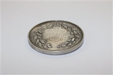 1916 St. Leonards And East Sussex Golf Club CM Sterling Silver Medal Won by Lt. L.V E.J.