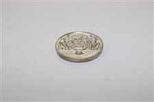 1921 Cheshire Union Of Golf Clubs Runner Up Medal Won by I. Sidebottom