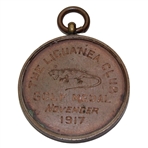 1917 The Liguanea Club Medal - November
