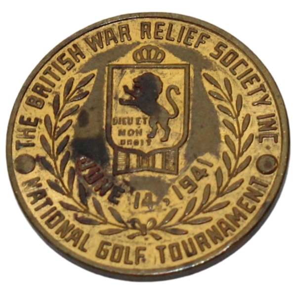 June 14 1941 The British War Relief Society Inc National Golf Tournament