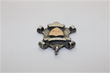 1913 Sterling Silver Shield Medal with J Byrne made by Haseler