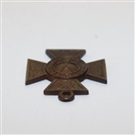 Tom Morris’ New Club Luffness w/Crossed Clubs & Balls Unmarked Medal