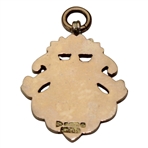 Undated Troon Golf Club Tam Arte Quam Marte Gold Hallmarked Medal