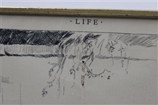 Life  The Morning After The Storm They Parted The Evening Before, Never To Meet Again - Framed