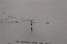 Life  The Morning After The Storm They Parted The Evening Before, Never To Meet Again - Framed