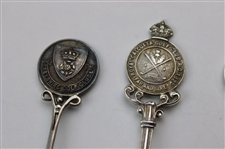 Seven (7) Various Vintage Golf Themed Sterling Silver Spoons