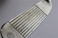 Burke Stainless Steel Blade Putter with Hickory Shaft for B.H. Dyas Co. Los Angeles