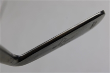 Burke Stainless Steel Blade Putter with Hickory Shaft for B.H. Dyas Co. Los Angeles