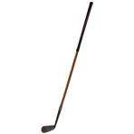 Burke Stainless Steel Blade Putter with Hickory Shaft for B.H. Dyas Co. Los Angeles