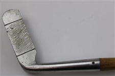 Unmarked Hickory Shafted Putter