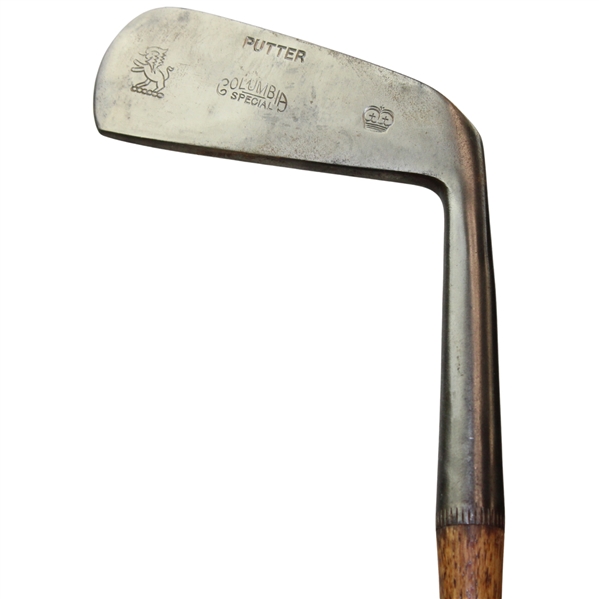 Vintage Columbia Special Hickory-Shafted Blade Putter