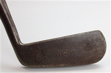 Antique Argyle Thistle Brand Hickory Shafted Golf Putter