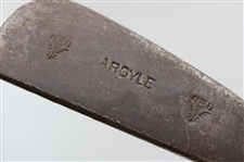 Antique Argyle Thistle Brand Hickory Shafted Golf Putter