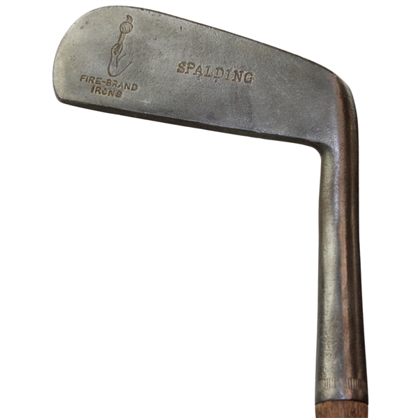 Spalding Fire-Brand Irons Hickory Shafted Putter