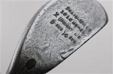 Standard Golf Co. Braid-Mills 1915 Model Aluminum Mallet Putter with Hickory ShaftStandard Golf Co. Braid-Mills 1915 Model Aluminum Mallet Putter with Hickory Shaft