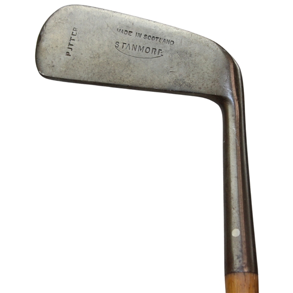 Antique Stanmore Scottish Made Hickory Shaft Blade Putter