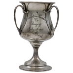 1907 Onwentsia Handicap vs Bogey Sterling Silver Trophy Cup July 13th