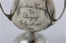 1907 Onwentsia Handicap vs Bogey Sterling Silver Trophy Cup July 13th