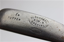 William Gibson B. Luckrabal R.W.H Special Hand Forged Hickory Shaft Putter