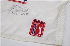 Chi Chi, Billy Casper, Aoki & Gary Koch Signed Senior Players Championship Embroidered Flag JSA ALOA