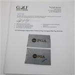 Chi Chi Rodriguez Signed PGA of America Flag w/Unsigned PGA Flag JSA ALOA