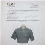 Chi Chi Rodriguez's Personal Eagle Dry Goods Co. Signature Series Light Green Polo w/Sponsor - M