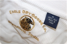 Chi Chi Rodriguez's Personal Eagle Dry Goods Co. Signature Series White Polo w/Sponsor - M