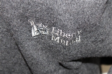 Chi Chi Rodriguez's Personal Peter Scott Gray Cashmere Sweater w/Sponsor - M