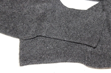 Chi Chi Rodriguez's Personal Peter Scott Gray Cashmere Sweater w/Sponsor - M