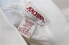 Chi Chi Rodriguez's Personal Kachina White & Blue Polo w/Sponsor - M