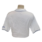Chi Chi Rodriguez's Personal Kachina White & Blue Polo w/Sponsor - M