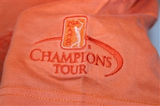 Chi Chi Rodriguez's Personal Turtle Bay Championship Logo Orange Polo - M