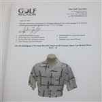 Chi Chi Rodriguez's Personal Riscatto Imported European Fabric Tan Button Down Shirt - M