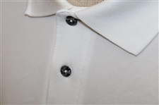 Chi Chi Rodriguez's Personal Paragon White Polo w/Sponsor - M