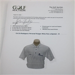 Chi Chi Rodriguez's Personal Paragon White Polo w/Sponsor - M