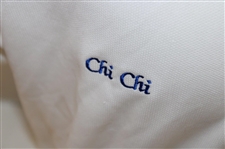 Chi Chi Rodriguez's Personal Paragon White Polo w/Sponsor - M