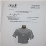 Chi Chi Rodriguez's Personal Paragon White Polo w/Sponsor - M