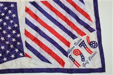 Chi Chi Rodriguez's 1976 Byron Nelson Golf Classic Red, White & Blue Handkerchief