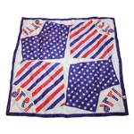 Chi Chi Rodriguez's 1976 Byron Nelson Golf Classic Red, White & Blue Handkerchief