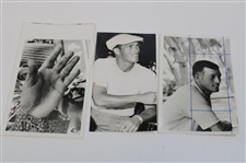 Ten (10) Chi Chi Rodriguez Wire/Press/Original Photos