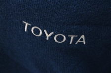 Chi Chi Rodriguez's Personal Pringle Blue Cashmere Sweater w/Sponsor 