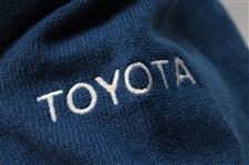 Chi Chi Rodriguez's Personal Pringle Blue Cashmere Sweater w/Sponsor 