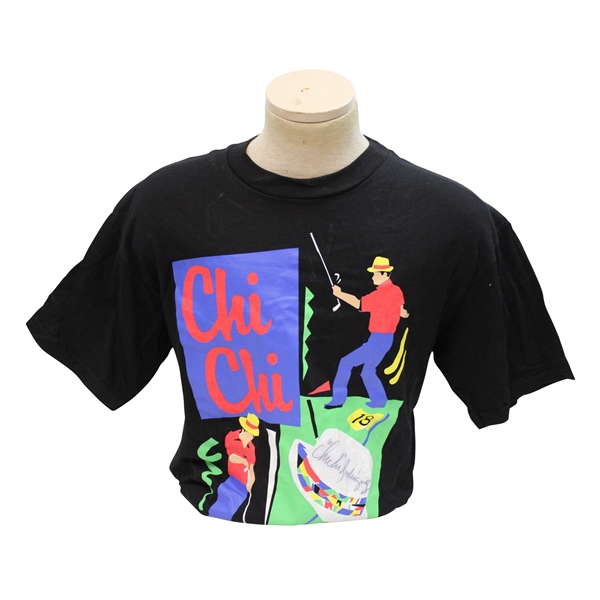 Chi Chi Rodriguezs Personal Chi Chi Brand Black T-Shirt - L