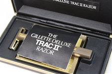 Chi Chi Rodriguez's Personal Gillette Deluxe Trac II Razor w/Box