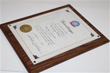 Three (3) Chi Chi Awards/Plaques - Honorary Georgia Citizen, Westlake Louisiana & more