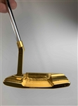 Tiger Woods 1999 The Memorial Winner Scotty Cameron Titleist Victory Gold-Plated Newport II Putter