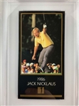 1993 Grand Slam Ventures Champions of Golf Jack Nicklaus Masters Collection PSA 7