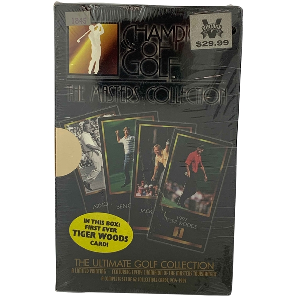 1997 Grand Slam Ventures Champions of Golf The Masters Collection Factory Sealed Set of 62 Cards