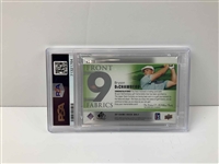 2021 Upper Deck SP Game Used Golf Bryson DeChambeau Front 9 Fabrics PSA 9 MINT
